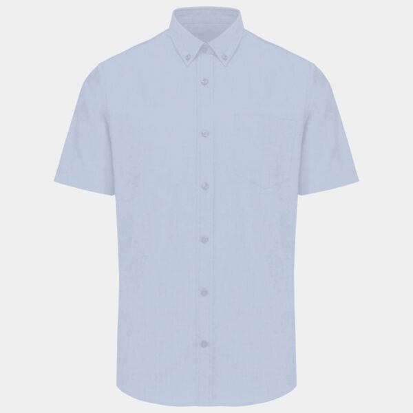 Henbury Short Sleeved Cotton Feel Coolplus® Shirt Thumbnail