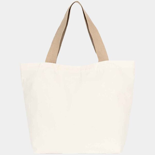 Kimood Large Recycled Flat-Bottom Shopping Bag Thumbnail