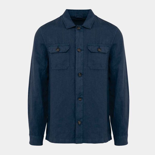 Spasso Linen Washed Overshirt Thumbnail