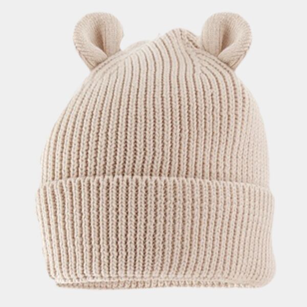 Organic baby bear beanie Thumbnail