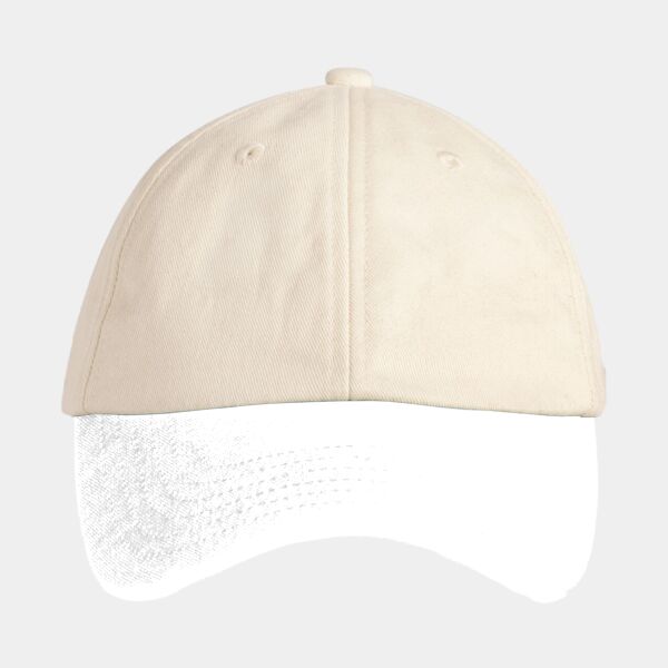 Beechfield Contrast Peak Low Profile Vintage Cap Thumbnail