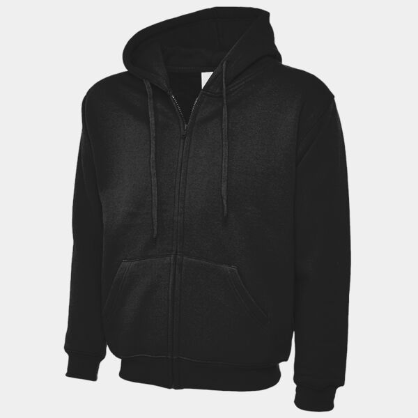 Uneek Adults Classic Full Zip Hooded Sweatshirt Thumbnail