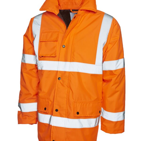 Uneek Hi Vis Road Safety Jacket Thumbnail