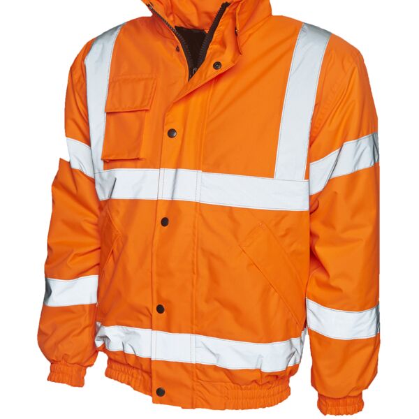 Uneek Hi Vis Bomber Jacket Thumbnail