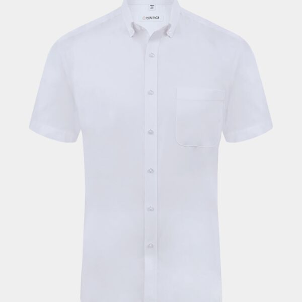 Disley Bruff Classic Fit Oxford Shirt - Short Sleeve Thumbnail