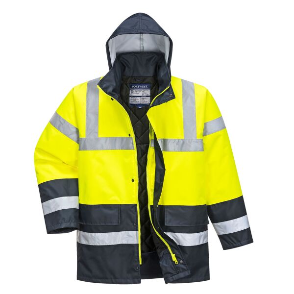 Portwest Hi-Vis Contrast Winter Traffic Jacket Thumbnail
