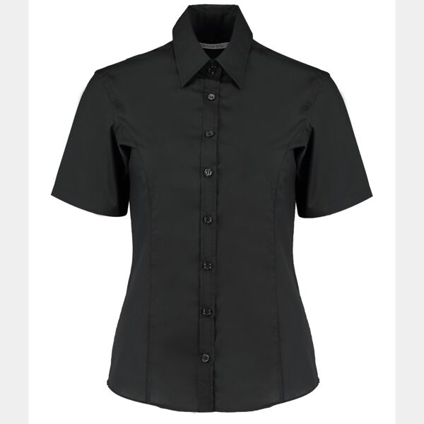 Kustom Kit Ladies Short Sleeve Tailored Business Shirt Thumbnail