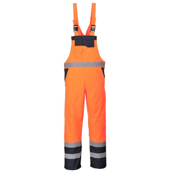 Portwest Hi-Vis Contrast Winter Bib and Brace Thumbnail
